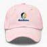 Santa Barbara Stealie Premium Unisex Dad Hat — Design: California Santa Barbara University of — Pink