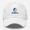 Santa Barbara Stealie Premium Unisex Dad Hat — Design: California Santa Barbara University of — White