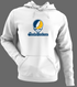 Santa Barbara Stealie Premium Unisex Hoodie — Design: California Santa Barbara University of — White/Grey