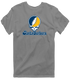 Santa Barbara Stealie Premium Unisex T-Shirt — Design: California Santa Barbara University of — Dark Heather