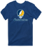 Santa Barbara Stealie Premium Unisex T-Shirt — Design: California Santa Barbara University of — Navy