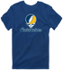 Santa Barbara Stealie Premium Unisex T-Shirt — Design: California Santa Barbara University of — Navy
