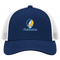 Santa Barbara Stealie Premium Unisex Trucker Cap — Design: California Santa Barbara University of — Navy/White