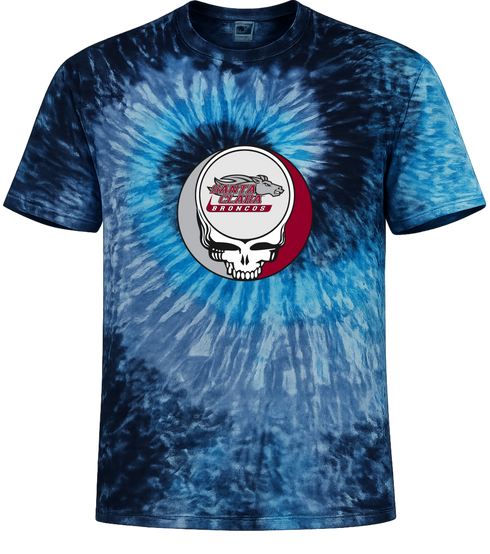 Santa Clara Stealie Tie-Dye T-Shirt