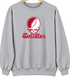 Santa Clara Stealie Premium Unisex Crewneck — Design: Santa Clara University — Sport Grey