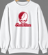 Santa Clara Stealie Premium Unisex Crewneck — Design: Santa Clara University — White