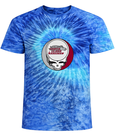 Santa Clara Stealie Tie-Dye T-Shirt