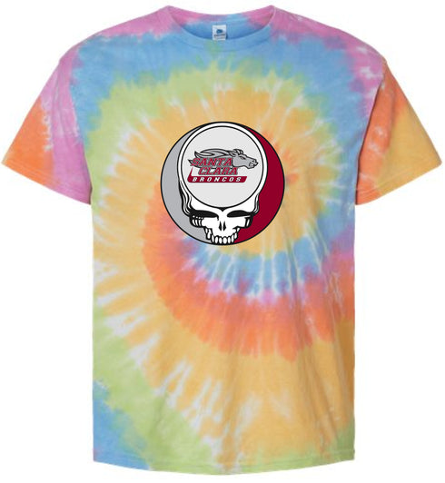 Santa Clara Stealie Tie-Dye T-Shirt