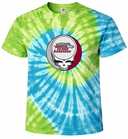 Santa Clara Stealie Tie-Dye T-Shirt