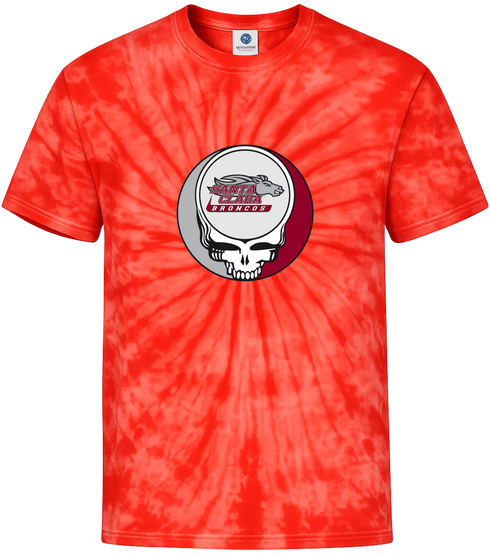 Santa Clara Stealie Tie-Dye T-Shirt