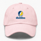 Santa Cruz Stealie Premium Unisex Dad Hat — Design: California University of Santa Cruz — Pink