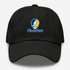 Santa Cruz Stealie Premium Unisex Dad Hat — Design: California University of Santa Cruz — Black