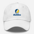 Santa Cruz Stealie Premium Unisex Dad Hat — Design: California University of Santa Cruz — White