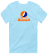 Savannah Stealie Premium Unisex T-Shirt — Design: Savannah State University — Light Blue