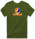 Savannah Stealie Premium Unisex T-Shirt — Design: Savannah State University — Military Green