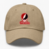 Seattle Stealie Premium Unisex Dad Hat — Design: Seattle University — Khaki