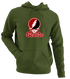 Seattle Stealie Premium Unisex Hoodie — Design: Seattle University — Military Green