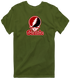 Seattle Stealie Premium Unisex T-Shirt — Design: Seattle University — Military Green