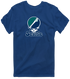 Seattle Baseball Stealie Grateful Dead T-Shirt — Seattle Mariners — Navy