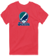 Seattle Baseball Stealie Grateful Dead T-Shirt — Seattle Mariners — Heather Red