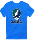 Seattle Baseball Stealie Grateful Dead T-Shirt — Seattle Mariners — Royal