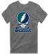Seattle Baseball Stealie Grateful Dead T-Shirt — Seattle Mariners — Charcoal
