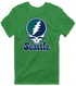 Seattle Baseball Stealie Grateful Dead T-Shirt — Seattle Mariners — Irish Green