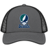 Seattle Baseball Stealie Grateful Dead Trucker Cap — Seattle Mariners — Charcoal/Black
