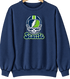 Seattle Helmet Stealie Premium Unisex Crewneck — Seattle Seahawks — Navy