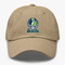 Seattle Helmet Stealie Premium Unisex Dad Hat — Seattle Seahawks — Khaki