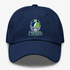 Seattle Helmet Stealie Premium Unisex Dad Hat — Seattle Seahawks — Navy