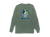 Seattle Helmet Stealie Premium Unisex Long-Sleeve — Seattle Seahawks — Light Green
