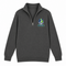 Seattle Helmet Stealie Premium Unisex Quarter-Zip — Seattle Seahawks — Charcoal