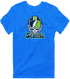 Seattle Helmet Stealie Premium Unisex T-Shirt — Seattle Seahawks — Royal