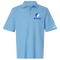 Seminole Stealie Premium Unisex Polo — Design: Seminole State College — Blue