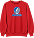 Seton Hall Stealie Premium Unisex Crewneck — Red