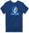Seton Hall Stealie Premium Unisex T-Shirt — Design: Seton Hall University — Navy