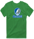 Seton Hall Stealie Premium Unisex T-Shirt — Design: Seton Hall University — Irish Green