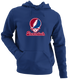Shenandoah Stealie Premium Unisex Hoodie — Design: Shenandoah University — Navy