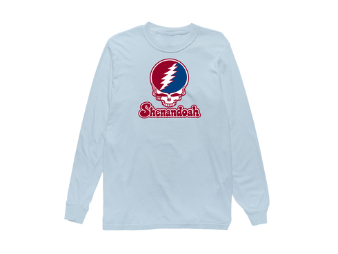 Shenandoah Stealie Premium Unisex Long-Sleeve — Design: Shenandoah University — Chambray