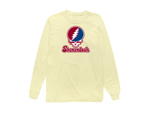 Shenandoah Stealie Premium Unisex Long-Sleeve — Design: Shenandoah University — Butter