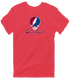 Shenandoah Stealie Premium Unisex T-Shirt — Design: Shenandoah University — Heather Red