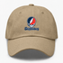 Shippensburg Stealie Premium Unisex Dad Hat — Design: Shippensburg University (PASSHE) — Khaki