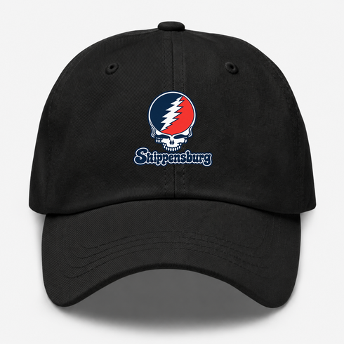 Shippensburg Stealie Premium Unisex Dad Hat — Design: Shippensburg University (PASSHE) — Black