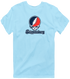 Shippensburg Stealie Premium Unisex T-Shirt — Design: Shippensburg University (PASSHE) — Light Blue