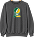 Siena Stealie Premium Unisex Crewneck — Design: Siena College — Dark Heather