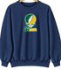 Siena Stealie Premium Unisex Crewneck — Design: Siena College — Navy