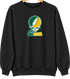 Siena Stealie Premium Unisex Crewneck — Design: Siena College — Black