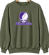 Sioux Falls Stealie Premium Unisex Crewneck — Design: Sioux Falls University of — Military Green