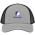 Sioux Falls Stealie Premium Unisex Trucker Cap — Design: Sioux Falls University of — Heather Grey/Black